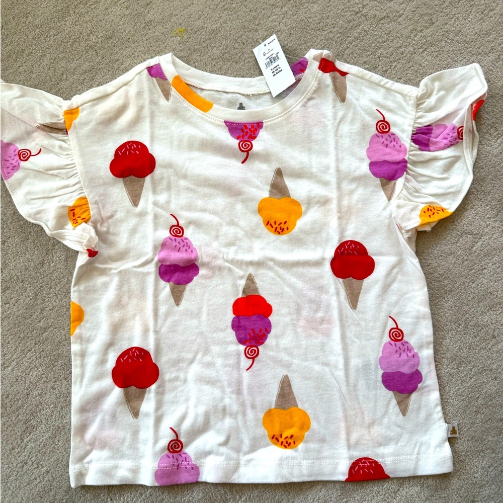 NWT Gap 6T ice cream shirt